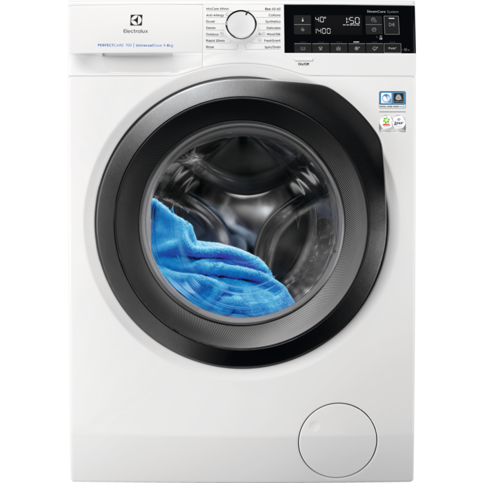 Electrolux PerfectCare 700 pralni stroj kapacitete 8 kg in 1400 obratov