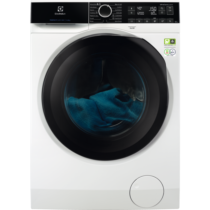 Electrolux PerfectCare 800 pralni stroj kapacitete 8 kg in 1400 obratov