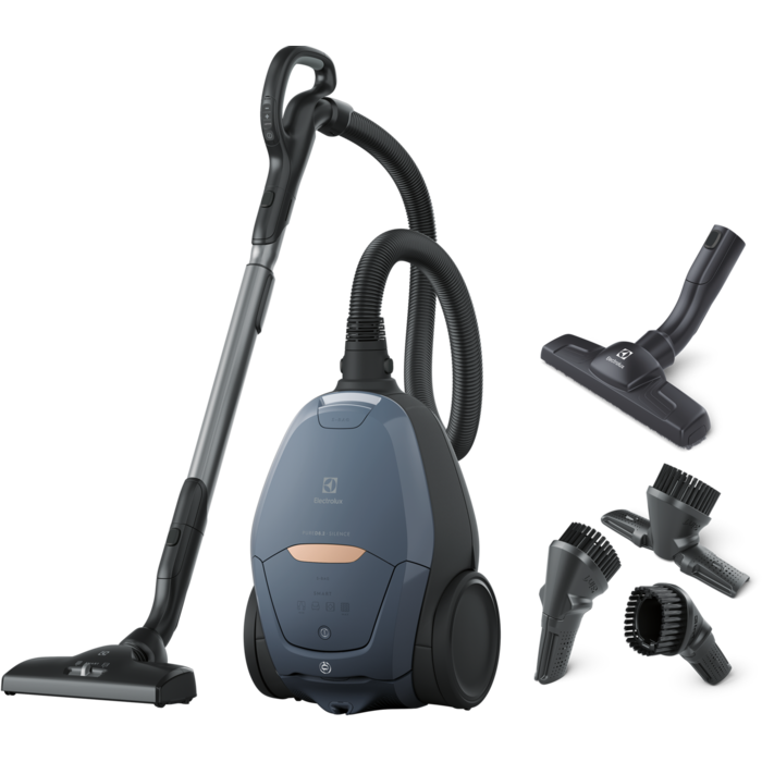 Electrolux Pure D8 sesalnik z vrečko za prah Blue