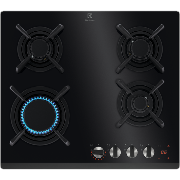 Electrolux 800 Flamelight vgradna plinska plošča 60 cm