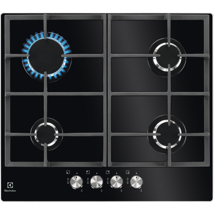 Electrolux 600 GOG (Gas On Glass) line vgradna plinska plošča 60 cm