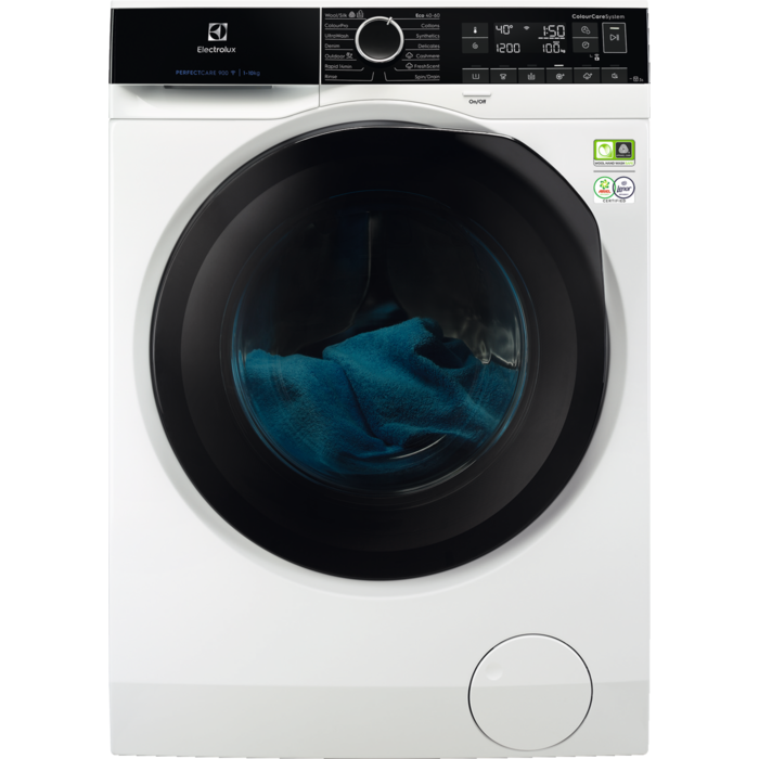 Electrolux PerfectCare 900 pralni stroj kapacitete 10 kg in 1600 obratov