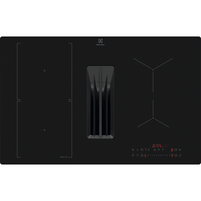 Electrolux Extractor Hob kuhalna plošča z integrirano napo 80 cm
