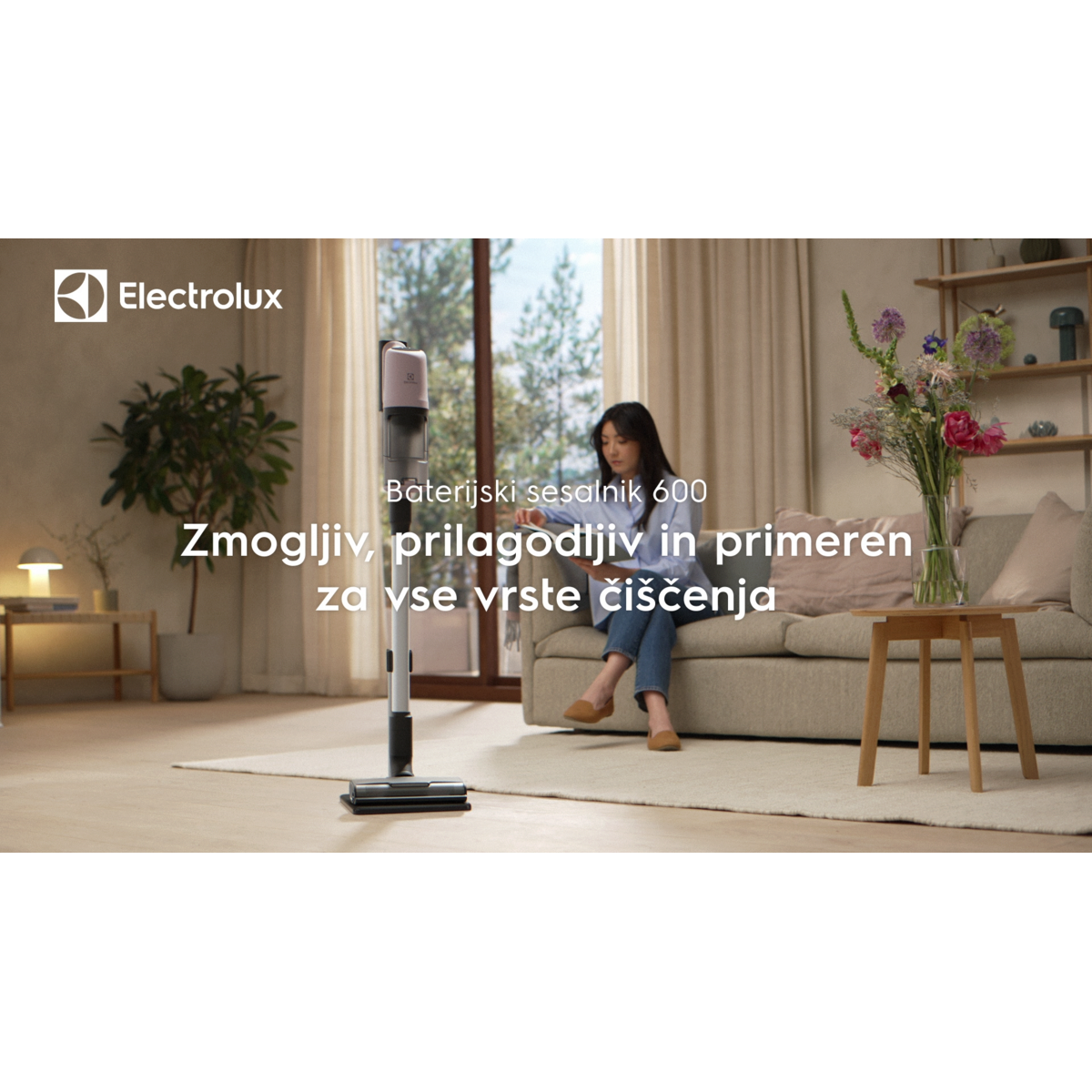 Electrolux - Baterijski sesalnik - EP61CB21WP