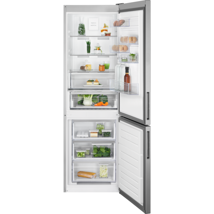 Electrolux 600 TwinTech® No Frost kombinirani prostostoječi hladilnik 186 cm