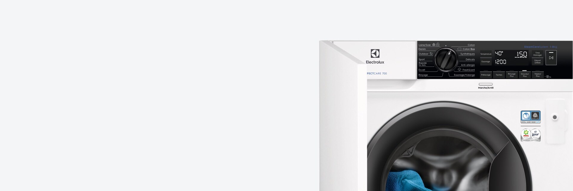 Vgradni pralni stroji Electrolux
