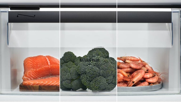 Losos, brokoli in kozice